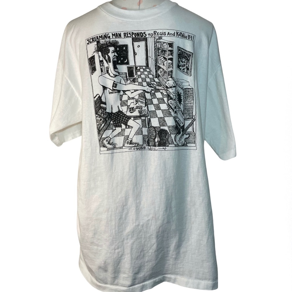 Bad Bob VTG t shirt “responding to Kathie Lee)